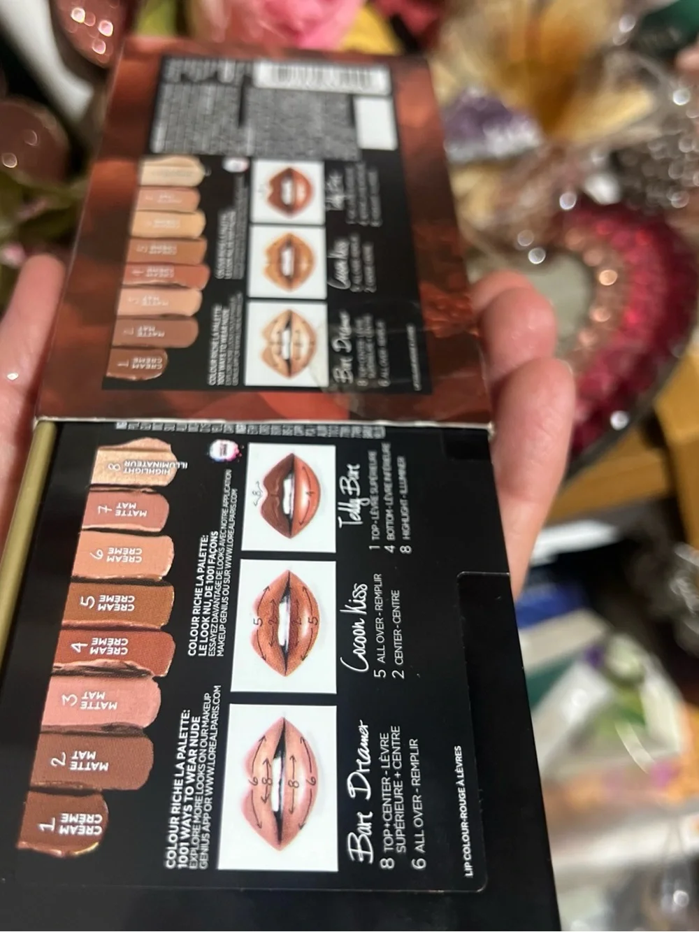 LOREAL La Palette for Lips NUDE 03 uns  Cream, Matte & Highlighter SEALED